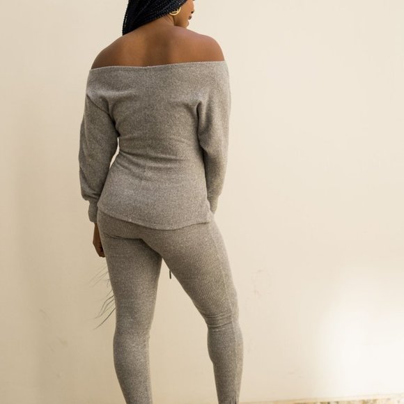 NWT Something by Sonjia x Monroe Steele Halle Lounge Set- 2X - Picture 3 of 5